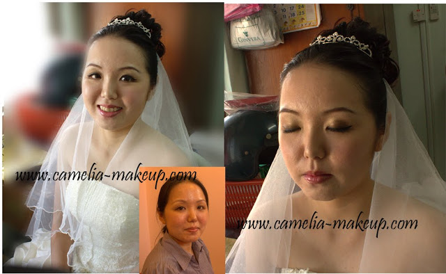 before after bridal makeup