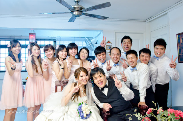 chubby hubby, smiling for wedding photo