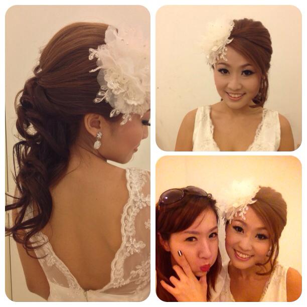 bridal hair do