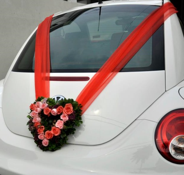 with leave for wedding car
