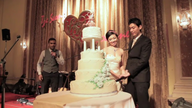 LaCrista Hotel melaka wedding cake