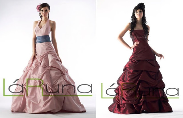 ballgown with multilayers