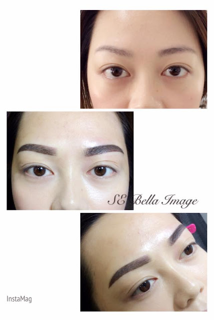 semi permanent brow wedding