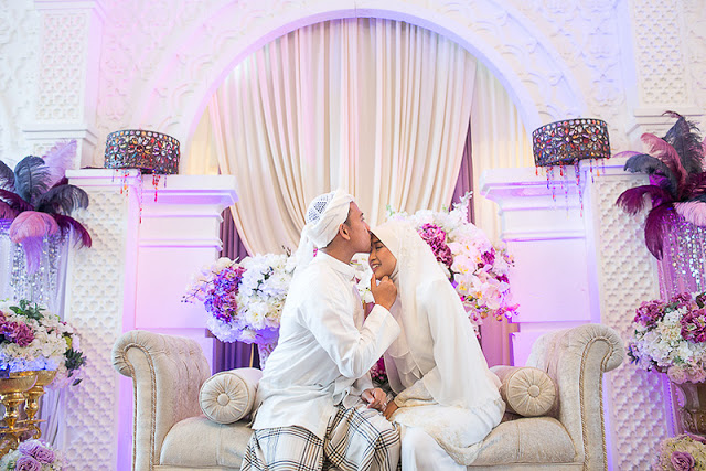 purple wedding Malaysia