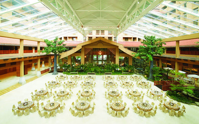 indoor garden wedding Malaysia