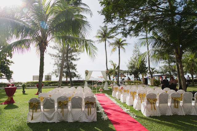 coconut tree wedding