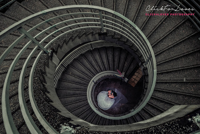 famous spiral stairs hong kong