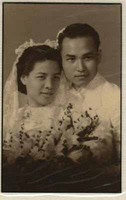 1960s wedding portrait in Malayisa