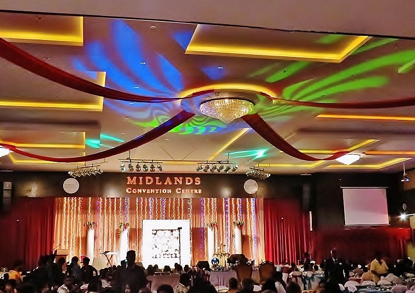 Big hall with intelligent lighting and stage effect equipment - Midlands Convention Centre